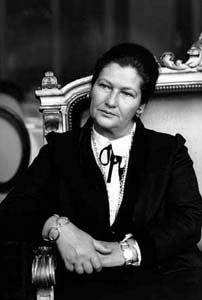 Simone Veil (1993) by Erling Mandelmann